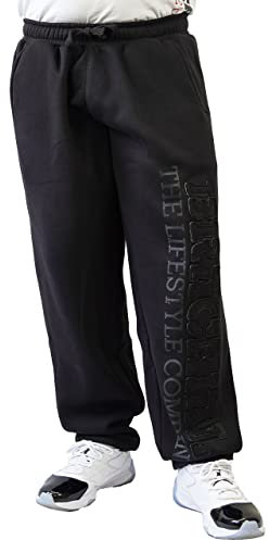 BRACHIAL® Bodybuilding Hose Herren [lockerer Schnitt, robuster Stoff] Schwarz 2XL | Fitness Kleidung | Bodybuilding | Pumperhose | Pants Men | Gym Clothing