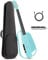 Enya NEXG 2 Basic-Gitarre – Blaue 38 Carbonfaser Akustik Elektro Smart Aduio Gitarre mit 80W Lautsprecher Pedal Aufladekabel und Halsstab für Kinder Anfänger und Erwachsene Spielen und Singen (Basic)