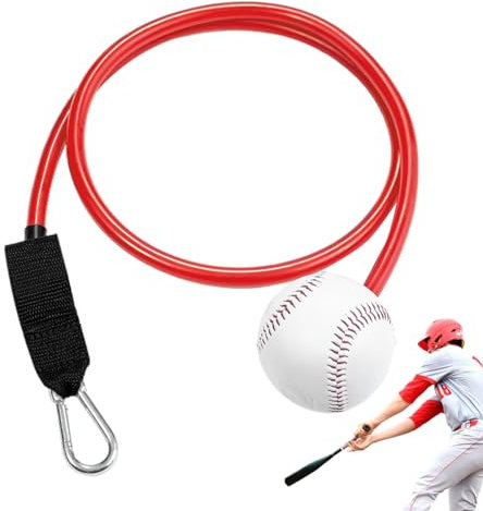 Teksome Baseball Resistant Trainer, Rebound Baseball Bands for Arm Strength, Softball Training Aid, Outdoor Multifunctional Baseball Accessories, Portable Practice Equipment for Arm Strength