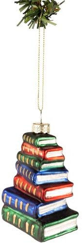 Nordic Light Weihnachtskugel Bücher 10 cm