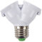 Hurromy 5 x Adapter E27 Fassung 1 A 2 LED Lampe Leuchtmittel