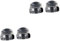 Healvian 4sets Nail Art Stamping Kit Silicone Nail Stamper Stamping Plate for Creative Manicure Designs and Art Projects