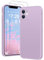 HuwaiH 3 in 1 Hülle für iPhone 12, mit 2 Stück 9H 0.33mm Panzerglas, Upgraded Kameraschutz, Kratzfeste Stoßfeste Handyhülle für iPhone 12 (violett)