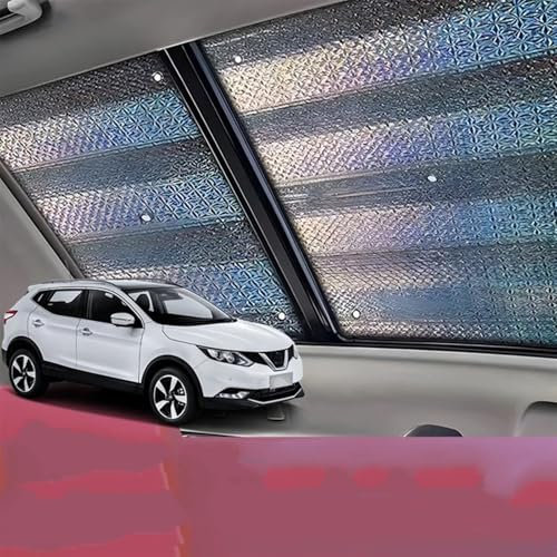 Parasol Coche para Nissan para Qashqai para J11 2016 2017 2018 2019 2020 Techo Panorámico Coche 1X Escudo Térmico Parasol Ventana Anti-UV Parasol Techo Solar Coche Sombrilla