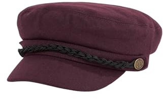 King Louie Damen Matrosenmütze mit Wolle-Anteil Sailor Cap (DE/NL/SE/PL, Alphanumerisch, Einheitsgröße, Windsor Red)