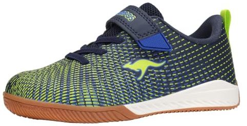 KangaROOS K5-Hover EV Sneaker Kinder Schuhe Unisex 10991 000 4054 Navy/Lime