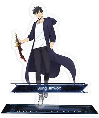 Solo Leveling Jinwoo None Sammelfiguren Multicolor Acryl Anime, Fan-Merch, TV-Serien