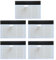 Lot de 5 filtres HEPA de rechange pour aspirateur robot Ultenic T10-Lite - Filtres HEPA lavables