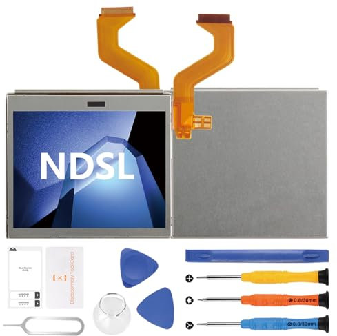 für NDSL LCD Display für NDSL LCD Bildschirm Glas Panel mit Reparatur Tools (Superior Bildschirm, nicht Touchscreen Bildschirm)