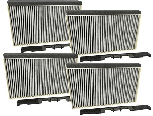 vhbw 4x Aktivkohlefilter Ersatz für Neff Z5102X1 für Dunstabzugshaube