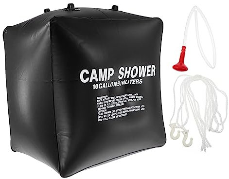 BESPORTBLE 1Ensemble Solaire de Camping Portable pour Douches Chaudes Plein Air pour Randonnée Barbecues