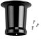 Filtro dell'aria per carburatore PErformance, coppa del vento da 50 mm per PWK e per moto PE VM, realizzato in lega di alluminio (nero)