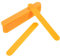 HOMOCONO 20pcs Pediatric Tongue Spatulas Set Plastic Tongue for Oral Examination and Training Ergonomic Handle