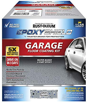 Rust-Oleum 251965 Garage Floor Kit, Gray