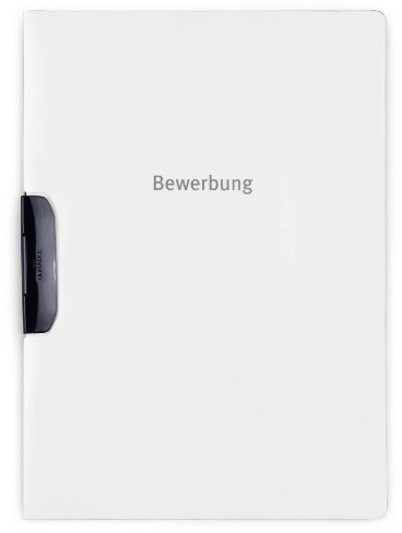 Durable Bewerbungsmappe Duraswing Job, bis 30 Blatt A4, weiß, 5er Packung, 228902