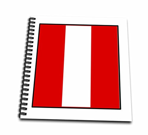 3dRose Foto von Peru Flagge Button-Memory Buch, 12 von 30,5 cm (DB 98471 _ 2)