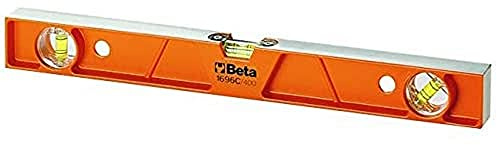 Beta 16960355 Model 1696 D500 Spirit Level with 3 Vials, Die-cast Aluminium, 500mm
