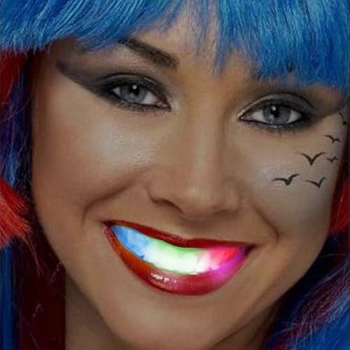 Dentier LED lumineux multicolore