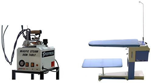 BUNDLE: Magpie 5-litre British Iron & Boiler + De-Luxe Vacuum and Heated Ironing Table