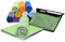 gipfelsport Mikrofaser Handtuch Set - für Sauna, Fitness, Sport I Strandtuch, Sporthandtuch I Grün Set2: XL (180x80) & S (80x40)