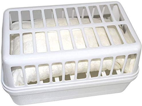 buy-safe Raumentfeuchter Set: 1 Gerät + 3 x Nachfüllpack à 1,2kg Feuchtigkeitskiller - verhindert Feuchtigkeit in Räumen, Schimmel, Moder, üble Gerüche, Stockflecken