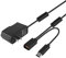 VSEER Kinect Adaptador USB de CA de fuente de alimentación de cable adaptador de repuesto para Mircosoft Xbox 360 Kinect Sensor System, negro