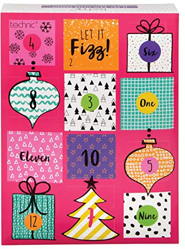 Technic Technic Bath Fizzer 12 Day Advent Calendar