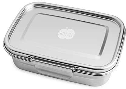 Dichte Lunchbox 'BUDDY' aus Edelstahl, 1.260ml - 100% BPA frei, fest verschliessbar