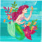 Craft Buddy Crystal Art CCK-DNY803 Ariel, 18x18cm Crystal Art Card, Multi