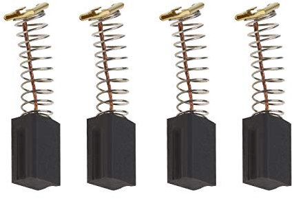 EMSea 2 pares 597508-00 cepillos de carbón 6x8x12mm compatibles con Black & Decker KD1001K tipo 1/2/3 martillo rotatorio