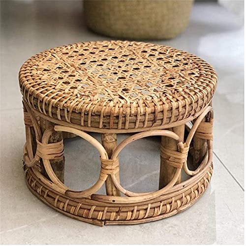 CHLDDHC Pflanzenhalter Blumenhocker Ständer Regal Rattan Woven Handmade Small Für Indoor Gardening Decor Gardening Plant Supplies