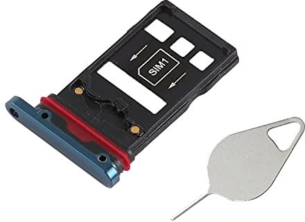 OnlyTech - Schublade / Halterung für Dual-SIM und Micro-SD-Speicherkarte für Huawei Mate 20 Pro, Grün + Werkzeug zum Entfernen