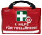 Erste Hilfe Tasche zum 18. Geburtstag – Lustiges Geschenk zur Volljährigkeit Jungen und Mädchen – 28×18×8 cm – rot – ohne Inhalt