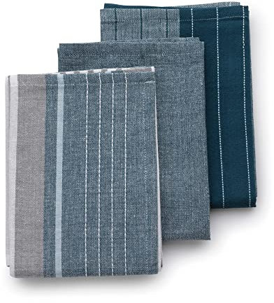 kela Set 3 Geschirrtücher in Jeansblau Pasado, blau, one Size
