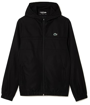 Lacoste Men's BH3466 sleeveless jacket, NOIR/NOIR-NOIR,