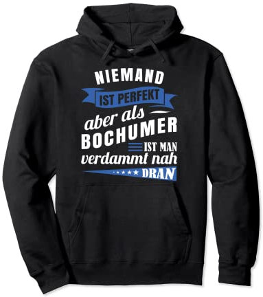 Bochum Geschenk Ruhrpott & Ruhrgebiet Bochumer Pullover Hoodie