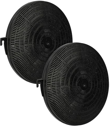 vhbw 2x Filtres à charbon actif compatible avec Faure CHM161W 94264052100 hotte de cuisine