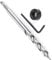 Dioche Pocket Hole Drill Bit, 3/8 Zoll Bohrer mit Lippen und Spornspitze, 1/4 Zoll Sechskantschaft mit einstellbarem Tiefenanschlag für Holzbearbeitung