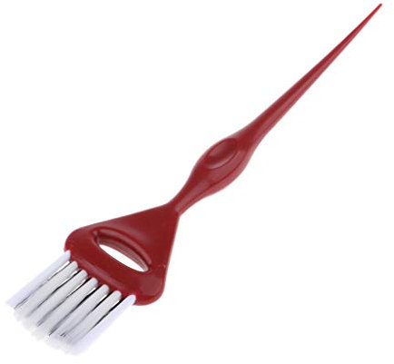 barenx Brocha de aplicación de tinte para peluquería, peluquería, peluquería, color rojo
