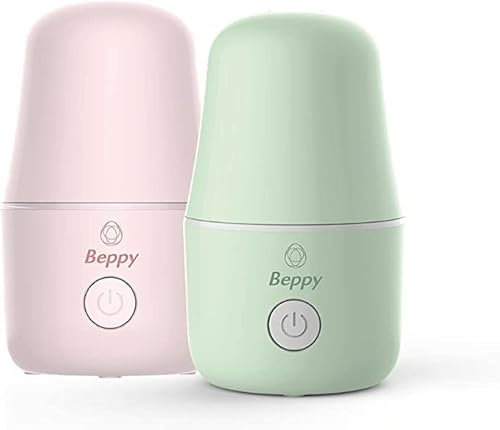 Beppy Stérilisateur de Coupe Menstruelle - Stérilisateur à vapeur électrique pour le nettoyage et la désinfection (Rose)