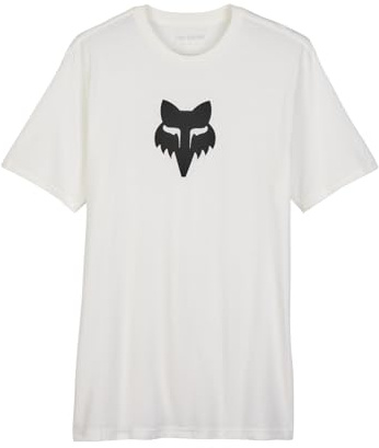 Fox Racing Herren Fox Head, kurzärmelig T-Shirt, Optisches Weiß, Small