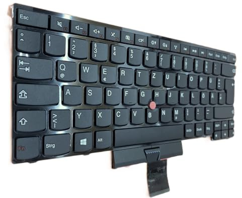 T-ProTek DE Tastatur mit Beleuchtung kompatibel für Lenovo ThinkPad Edge E330 E335 E430 E445