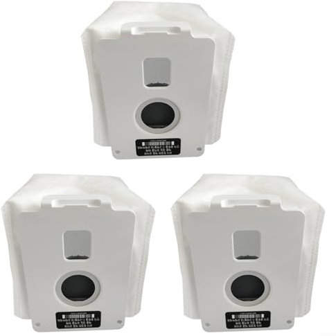 Vakuumbeutel Staubsaugerbeutel Für LG Vakuumteile Staubsaugerteile #Ajl75313902 Cordzero A9T Staubsaugerturm-Staubbeutel Vakuum-Staubbeutel Teil, Weiß(3 Stück)