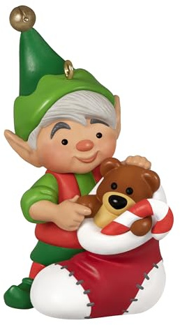 Hallmark Keepsake Weihnachtsschmuck 2024, Nordpol-Baumschneider, Geschenke für Weihnachtsliebhaber
