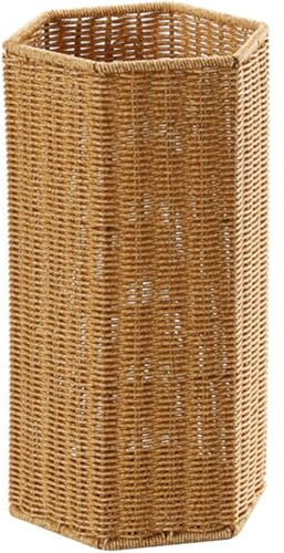 Lipfer Rattan Umbrella Stand Umbrella Holder Woven Umbrella Stand Basket Sturdy, Walking Sticks, Canes, Entryway, Mudroom, Office