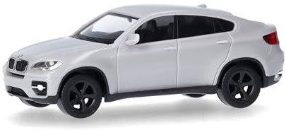Herpa Modellauto BMW X6 (E71), Miniatur im Maßstab 1:87, Sammlerstück, Made in Germany, Modell aus Kunststoff