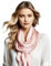LA FERANI Damen Seidenschal 100% Seide rosa pink Halstuch Schal Uni Farbe 180x90cm Uni Farbe für Anzug formelle Anlässe Stola Business Style Geschenk für Sie (Rosa)