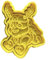 The Cookie Cutter Hub Cortador de galletas de perro de la Patrulla Canina de Navidad y grabador a juego para galletas, galletas, decoración de arcilla para hornear