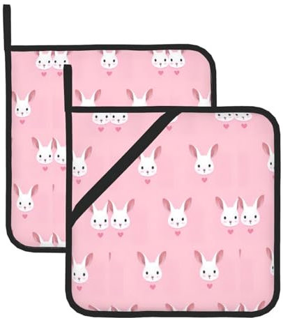 Hase Topflappen, hitzebeständig, Topflappen, Ofen, heiße Pads für Küche, Kochen, Backen, Grillen