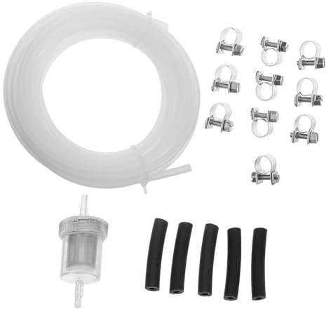 POPETPOP 1Set Parking Heater Hose Kit Efficient Heating Technology for Quick Vehicle Warmth Compatibility for Oil Line Replacement Includes Pipe Clips